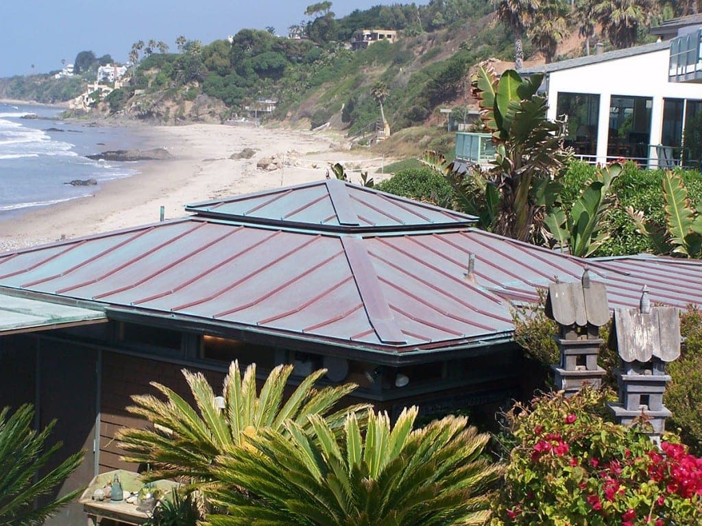 Commercial Metal Roofing example