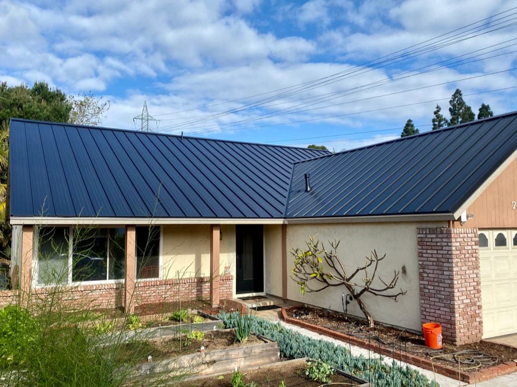 Completed metal roofing project by SW Metal Roofing — job 25