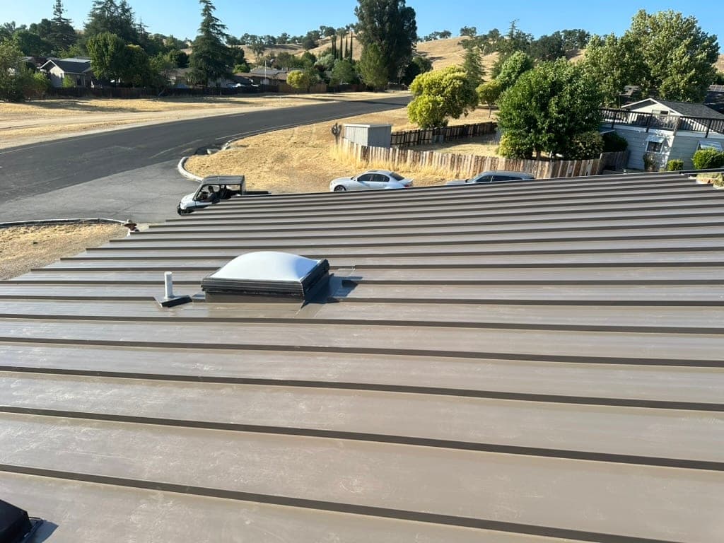 Completed metal roofing project by SW Metal Roofing — job 40
